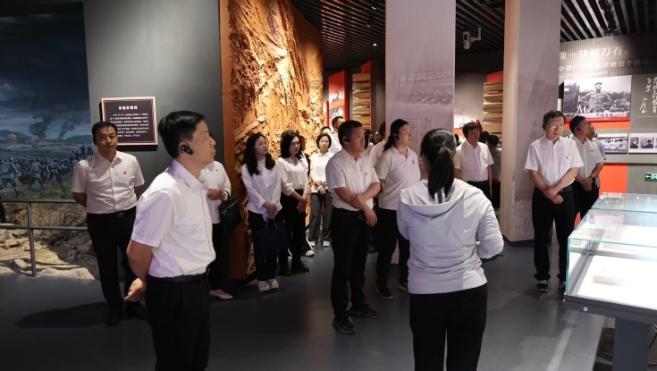 青银分公司开展“寻抗大精神 强作风 铸党魂”主题党日活动