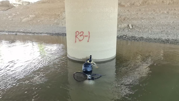 青银分公司：开展涉水桥梁水下桩基特殊检查 筑牢桥梁安全防线 